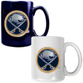 NHL Buffalo Sabres 2pc Multi Color Coffee Mug Set