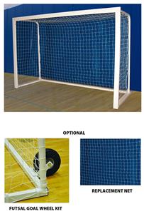 Deluxe Official Futsal Soccer Goal (PAIR)
