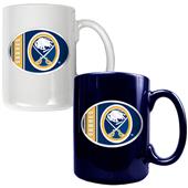 NHL Buffalo Sabres 2pc Multi Color Coffee Mug Set