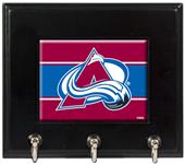 NHL Colorado Avalanche Wood Keyhook Rack