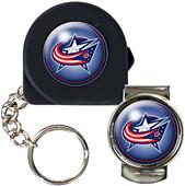 NHL Columbus Tape Measure Key Chain & Money Clip