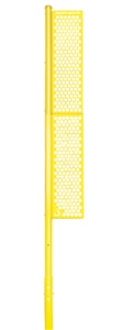 Baseball Professional 20' Foul Pole Yellow (Pair)