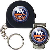 NHL Islanders Tape Measure Key Chain & Money Clip