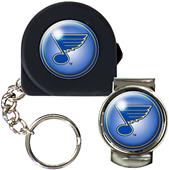 NHL St. Louis Tape Measure Key Chain & Money Clip