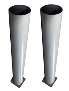 Baseball 20' or 30' Foul Pole Ground Sleeves PAIR