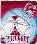 Northwest MLS Colorado Rapids Raschel Throws