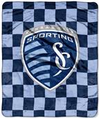 Northwest MLS Sporting Kansas City Raschel Throws