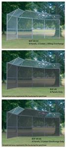 Permanent Baseball/Softball Backstops 4 Panels