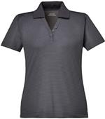 Extreme Launch Ladies Snap Protection Striped Polo Extreme Launch Ladies Snap Protection Striped Polo