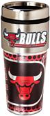 NBA Chicago Bulls 16oz Tumbler w/ Metallic Wrap