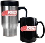 NHL Detroit Redwings Travel Mug & Coffee Mug Set