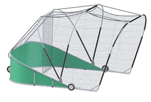 The Grand Slam Professional Portable Batting Cage