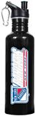 NHL New York Rangers Black Stainless Water Bottle
