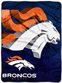 Northwest NFL Denver Broncos Micro Raschel Throws