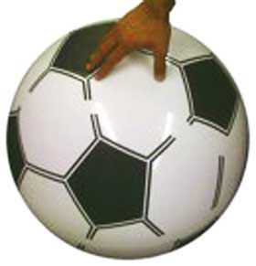 Inflatable Soccer Beach Ball -soccer gifts