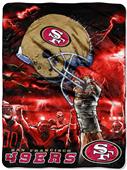 Northwest NFL San Francisco 49ers Raschel Throws