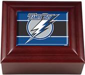 NHL Tampa Bay Lightning Wood Keepsake Box