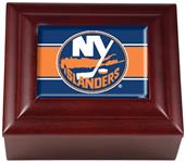 NHL New York Islanders Wood Keepsake Box