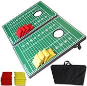 P&P Imports Football Field Cornhole Game Set P&P Imports Football Field Cornhole Game Set