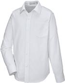 North End Windsor Youth Long Sleeve Oxford Shirt