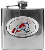 NHL Colorado Avalanche Stainless Steel Flask