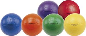 Champion Sports Rhino Soccer Balls Set of 6 Colors