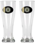 NHL Boston Bruins 2Pc 16oz Classic Pilsner Set
