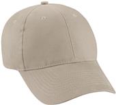 North End Brushed Chino Twill Hook and Loop Cap