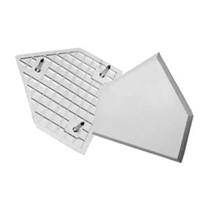 Adams 360-LHP Youth League Home Plates w/3 Spikes