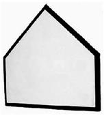 Adams 380-HP Regulation Size Home Plates Adams 380-HP Regulation Size Home Plates