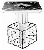 Adams 6245-BAT & 225-BAS Baseball Base Anchors Adams 6245-BAT & 225-BAS Baseball Base Anchors