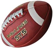 ST5 Soft Touch Leather Footballs-NFHS/NCAA
