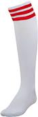 Teamwork 3-Stripe Soccer Athletic Socks Teamwork 3-Stripe Soccer Athletic Socks
