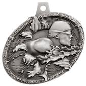 Hasty Awards Bust Out Swimming Medal M-755W Hasty Awards Bust Out Swimming Medal M-755W