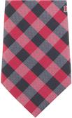Eagles Wings NCAA Rutgers Woven Poly Check Tie