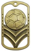 Hasty Awards Dogtag Soccer Medal M-785S Hasty Awards Dogtag Soccer Medal M-785S