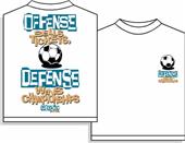 Utopia Defense Wins Soccer T-shirt
