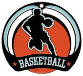 Hasty Awards Glow in the Dark Basketball Medal