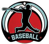 Hasty Awards Glow in the Dark Baseball Medal