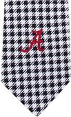 Eagles Wings NCAA Alabama Silk Houndstooth Tie
