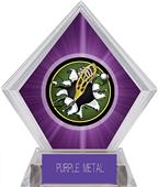 Hasty Awards Purple Diamond Lacrosse Ice Trophy Hasty Awards Purple Diamond Lacrosse Ice Trophy