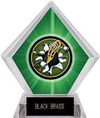 Hasty Awards Green Diamond Lacrosse Ice Trophy Hasty Awards Green Diamond Lacrosse Ice Trophy