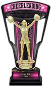 Hasty Awards 9.25" Stadium Back Cheer Trophy Hasty Awards 9.25" Stadium Back Cheer Trophy