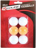 Redline Foosball Table Balls 6pk Redline Foosball Table Balls 6pk