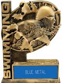 Hasty Awards 6" Bust-Out Swim Resin Trophy Hasty Awards 6" Bust-Out Swim Resin Trophy