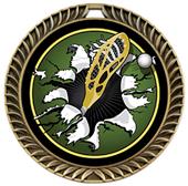 Hasty Awards Crest Lacrosse Medal Bust-Out Insert Hasty Awards Crest Lacrosse Medal Bust-Out Insert