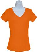 Trecento Ladies/Juniors Short Sleeve V-NeckTee Trecento Ladies/Juniors Short Sleeve V-NeckTee