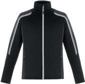 North End Mens Strike Color-Block Fleece Jacket
