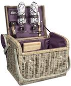 Picnic Time Kabrio Wine and Cheese Basket Picnic Time Kabrio Wine and Cheese Basket