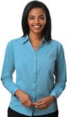 Blue Generation Ladies Heathered Crossweave Shirts Blue Generation Ladies Heathered Crossweave Shirts